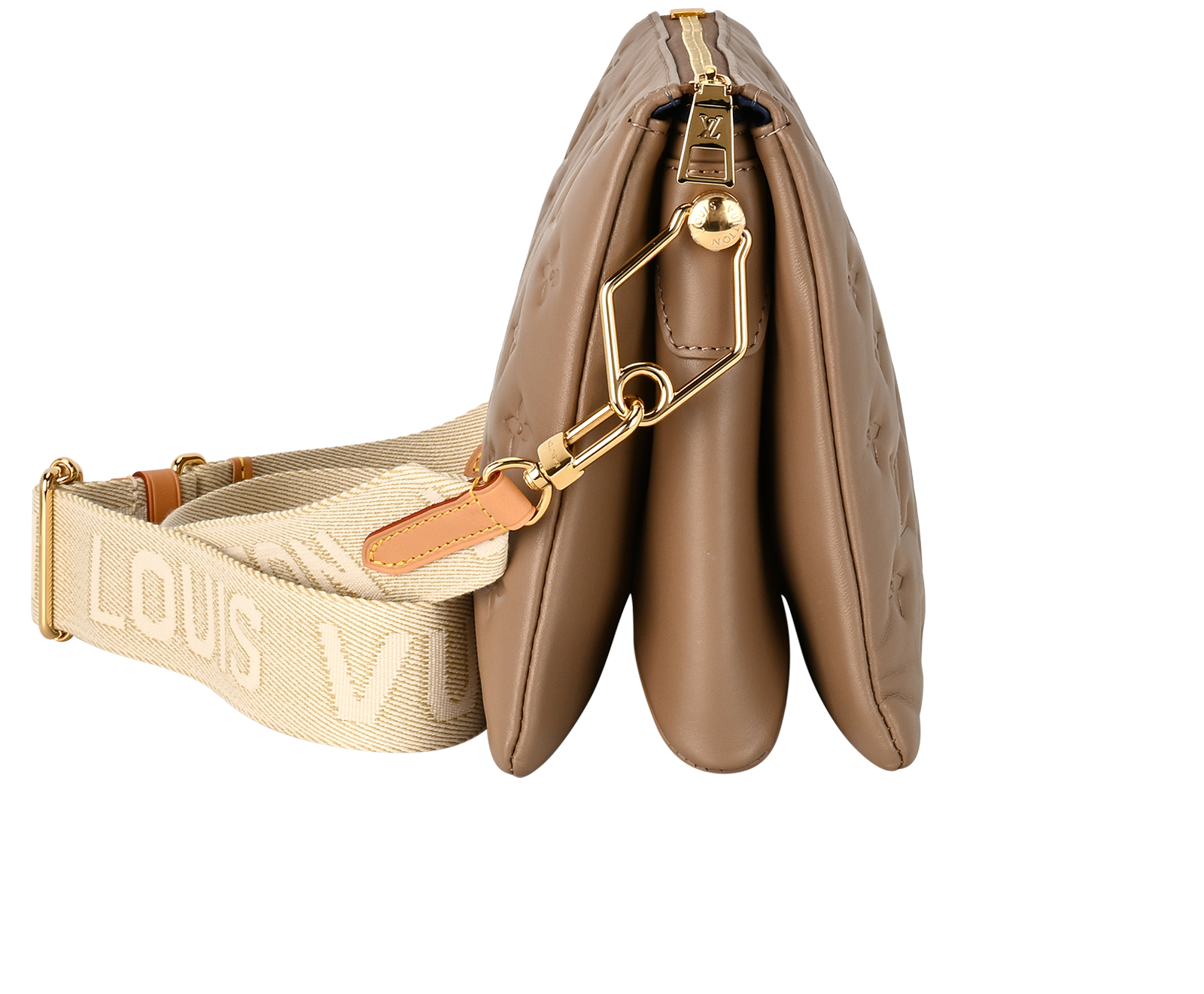 Coussin PM, &pound;2,500, Handbags, Taupe, Leather, Side view